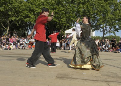 Hip-Hop'ment Baroque à la fête de la ville d'Asnières-sur-Seine